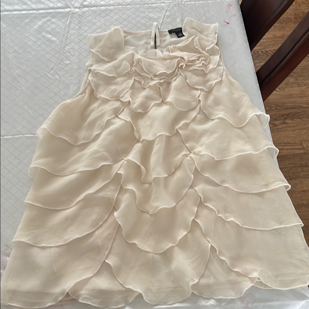 Elegant Cream woman’s Ann Taylor blouse